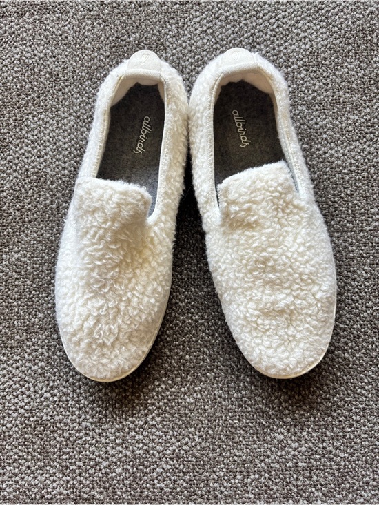 allbirds Shoes - allbirds Women’s Cream Sherpa Wool Slip-On Shoes